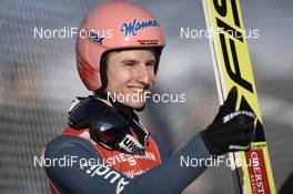 24.02.2019, Innsbruck, Austria (AUT): Karl Geiger (GER) - FIS nordic world ski championships, ski jumping, team HS130, Innsbruck (AUT). www.nordicfocus.com. © THIBAUT/NordicFocus. Every downloaded picture is fee-liable.