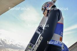 20.02.2019, Innsbruck, Austria (AUT): Robert Johansson (NOR) - FIS nordic world ski championships, ski jumping, training, Innsbruck (AUT). www.nordicfocus.com. © THIBAUT/NordicFocus. Every downloaded picture is fee-liable.