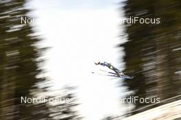 20.02.2019, Innsbruck, Austria (AUT): Nikita Devyatkin (KAZ) - FIS nordic world ski championships, ski jumping, training, Innsbruck (AUT). www.nordicfocus.com. © THIBAUT/NordicFocus. Every downloaded picture is fee-liable.
