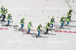 07.12.2019, Nizhny Tagil, Russia (RUS): Preparing for next jumping sesion - FIS world cup ski jumping, individual HS134, Nizhny Tagil (RUS). www.nordicfocus.com. © Tumashov/NordicFocus. Every downloaded picture is fee-liable.