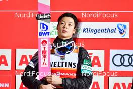 15.12.2019, Klingenthal, Germany (GER): Ryoyu Kobayashi (JPN), Podium - FIS world cup ski jumping, individual HS140, Klingenthal (GER). www.nordicfocus.com. © Reichert/NordicFocus. Every downloaded picture is fee-liable.