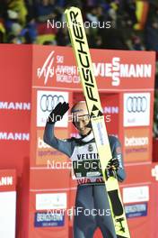 15.12.2019, Klingenthal, Germany (GER): Karl Geiger (GER) - FIS world cup ski jumping, individual HS140, Klingenthal (GER). www.nordicfocus.com. © Reichert/NordicFocus. Every downloaded picture is fee-liable.