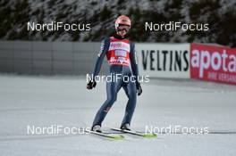 14.12.2019, Klingenthal, Germany (GER): Karl Geiger (GER) - FIS world cup ski jumping, team HS140, Klingenthal (GER). www.nordicfocus.com. © Reichert/NordicFocus. Every downloaded picture is fee-liable.