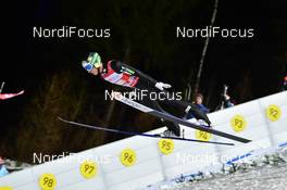 14.12.2019, Klingenthal, Germany (GER): Timi Zajc (SLO) - FIS world cup ski jumping, team HS140, Klingenthal (GER). www.nordicfocus.com. © Reichert/NordicFocus. Every downloaded picture is fee-liable.