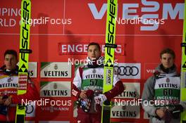 21.12.2019, Engelberg, Switzerland (SUI): Kamil Stoch (POL), Podium - FIS world cup ski jumping, individual HS140, Engelberg (SUI). www.nordicfocus.com. © Reichert/NordicFocus. Every downloaded picture is fee-liable.