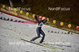 21.12.2019, Engelberg, Switzerland (SUI): Karl Geiger (GER) - FIS world cup ski jumping, individual HS140, Engelberg (SUI). www.nordicfocus.com. © Reichert/NordicFocus. Every downloaded picture is fee-liable.