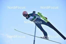21.12.2019, Engelberg, Switzerland (SUI): Karl Geiger (GER) - FIS world cup ski jumping, training, Engelberg (SUI). www.nordicfocus.com. © Reichert/NordicFocus. Every downloaded picture is fee-liable.