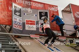 28.12.2019, Oberstdorf, Germany (GER): Mathis  Contamine (FRA) - FIS world cup ski jumping, four hills tournament, Qualification , Oberstdorf (GER). www.nordicfocus.com. © Tumashov/NordicFocus. Every downloaded picture is fee-liable.