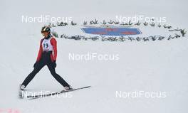 26.01.2019, Rasnov, Romania (ROU): Daniela Haralambie (ROU) - FIS world cup ski jumping ladies, individual HS97, Rasnov (ROU). www.nordicfocus.com. © Tumashov/NordicFocus. Every downloaded picture is fee-liable.