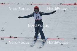 26.01.2019, Rasnov, Romania (ROU): Pauline Hessler (GER) - FIS world cup ski jumping ladies, individual HS97, Rasnov (ROU). www.nordicfocus.com. © Tumashov/NordicFocus. Every downloaded picture is fee-liable.