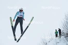 26.01.2019, Rasnov, Romania (ROU): Alexandra Kustova (RUS) - FIS world cup ski jumping ladies, individual HS97, Rasnov (ROU). www.nordicfocus.com. © Tumashov/NordicFocus. Every downloaded picture is fee-liable.