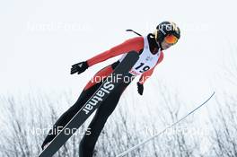 26.01.2019, Rasnov, Romania (ROU): Daniela Haralambie (ROU) - FIS world cup ski jumping ladies, individual HS97, Rasnov (ROU). www.nordicfocus.com. © Tumashov/NordicFocus. Every downloaded picture is fee-liable.