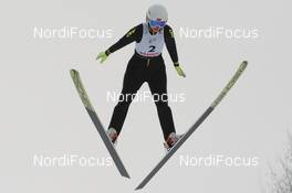 26.01.2019, Rasnov, Romania (ROU): Sijia Wang (CHN) - FIS world cup ski jumping ladies, individual HS97, Rasnov (ROU). www.nordicfocus.com. © Tumashov/NordicFocus. Every downloaded picture is fee-liable.