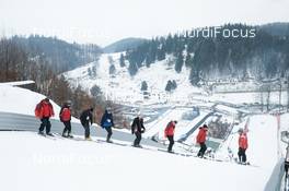 26.01.2019, Rasnov, Romania (ROU): Prepare  - FIS world cup ski jumping ladies, individual HS97, Rasnov (ROU). www.nordicfocus.com. © Tumashov/NordicFocus. Every downloaded picture is fee-liable.