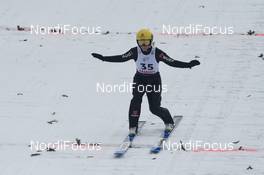 26.01.2019, Rasnov, Romania (ROU): Ramona Straub (GER) - FIS world cup ski jumping ladies, individual HS97, Rasnov (ROU). www.nordicfocus.com. © Tumashov/NordicFocus. Every downloaded picture is fee-liable.