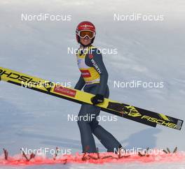 27.01.2019, Rasnov, Romania (ROU): Katharina Althaus (GER) - FIS world cup ski jumping ladies, individual HS97, Rasnov (ROU). www.nordicfocus.com. © Tumashov/NordicFocus. Every downloaded picture is fee-liable.