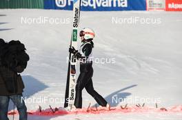 27.01.2019, Rasnov, Romania (ROU): Sara Takanashi (JPN) - FIS world cup ski jumping ladies, individual HS97, Rasnov (ROU). www.nordicfocus.com. © Tumashov/NordicFocus. Every downloaded picture is fee-liable.