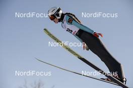 27.01.2019, Rasnov, Romania (ROU): Alexandra Kustova (RUS) - FIS world cup ski jumping ladies, individual HS97, Rasnov (ROU). www.nordicfocus.com. © Tumashov/NordicFocus. Every downloaded picture is fee-liable.