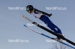 27.01.2019, Rasnov, Romania (ROU): Natasha Bodnarchuk (CAN) - FIS world cup ski jumping ladies, individual HS97, Rasnov (ROU). www.nordicfocus.com. © Tumashov/NordicFocus. Every downloaded picture is fee-liable.