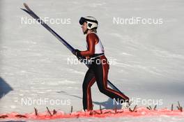 27.01.2019, Rasnov, Romania (ROU): Natalie Eilers (CAN) - FIS world cup ski jumping ladies, individual HS97, Rasnov (ROU). www.nordicfocus.com. © Tumashov/NordicFocus. Every downloaded picture is fee-liable.