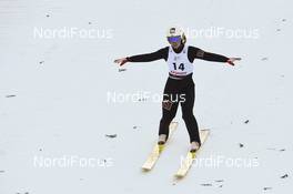 27.01.2019, Rasnov, Romania (ROU): Ksenia Kablukova (RUS) - FIS world cup ski jumping ladies, individual HS97, Rasnov (ROU). www.nordicfocus.com. © Tumashov/NordicFocus. Every downloaded picture is fee-liable.