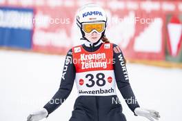 02.02.2019, Hinzenbach, Austria (AUT): Juliane Seyfarth (GER) - FIS world cup ski jumping ladies, individual HS90, Hinzenbach (AUT). www.nordicfocus.com. © Modica/NordicFocus. Every downloaded picture is fee-liable.