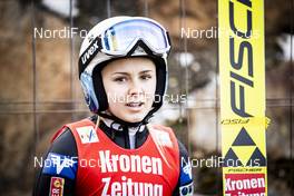 02.02.2019, Hinzenbach, Austria (AUT): Chiara Hoelzl (AUT) - FIS world cup ski jumping ladies, individual HS90, Hinzenbach (AUT). www.nordicfocus.com. © Modica/NordicFocus. Every downloaded picture is fee-liable.