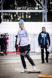 02.02.2019, Hinzenbach, Austria (AUT): Maren Lundby (NOR) - FIS world cup ski jumping ladies, individual HS90, Hinzenbach (AUT). www.nordicfocus.com. © Modica/NordicFocus. Every downloaded picture is fee-liable.