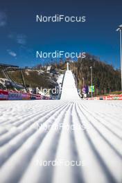 02.02.2019, Hinzenbach, Austria (AUT): Overall view of the Energie AG Skisprung Arena Hinzenbach   - FIS world cup ski jumping ladies, individual HS90, Hinzenbach (AUT). www.nordicfocus.com. © Modica/NordicFocus. Every downloaded picture is fee-liable.