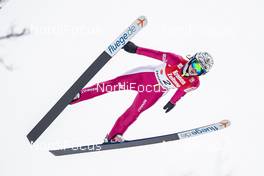 02.02.2019, Hinzenbach, Austria (AUT): Kinga Rajda (POL) - FIS world cup ski jumping ladies, individual HS90, Hinzenbach (AUT). www.nordicfocus.com. © Modica/NordicFocus. Every downloaded picture is fee-liable.
