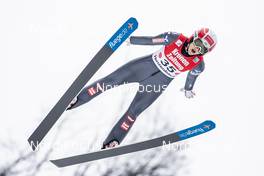 02.02.2019, Hinzenbach, Austria (AUT): Eva Pinkelnig (AUT) - FIS world cup ski jumping ladies, individual HS90, Hinzenbach (AUT). www.nordicfocus.com. © Modica/NordicFocus. Every downloaded picture is fee-liable.