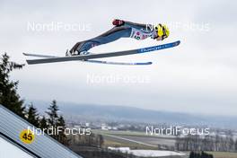 03.02.2019, Hinzenbach, Austria (AUT): Ramona Straub (GER) - FIS world cup ski jumping ladies, individual HS90, Hinzenbach (AUT). www.nordicfocus.com. © Modica/NordicFocus. Every downloaded picture is fee-liable.