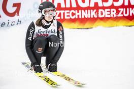 03.02.2019, Hinzenbach, Austria (AUT): Anna Rupprecht (GER) - FIS world cup ski jumping ladies, individual HS90, Hinzenbach (AUT). www.nordicfocus.com. © Modica/NordicFocus. Every downloaded picture is fee-liable.