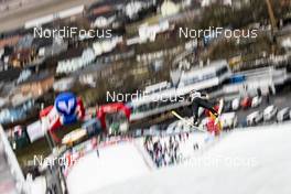 03.02.2019, Hinzenbach, Austria (AUT): Alexandra Kustova (RUS) - FIS world cup ski jumping ladies, individual HS90, Hinzenbach (AUT). www.nordicfocus.com. © Modica/NordicFocus. Every downloaded picture is fee-liable.