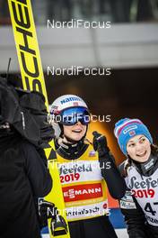 03.02.2019, Hinzenbach, Austria (AUT): Maren Lundby (NOR) - FIS world cup ski jumping ladies, individual HS90, Hinzenbach (AUT). www.nordicfocus.com. © Modica/NordicFocus. Every downloaded picture is fee-liable.