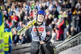 16.02.2019, Oberstdorf, Germany (GER): Anna Odine Stroem (NOR) - FIS world cup ski jumping ladies, individual HS137, Oberstdorf (GER). www.nordicfocus.com. © Modica/NordicFocus. Every downloaded picture is fee-liable.