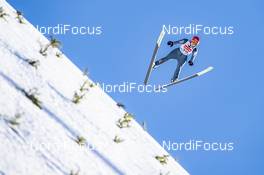 16.02.2019, Oberstdorf, Germany (GER): Katharina Althaus (GER) - FIS world cup ski jumping ladies, individual HS137, Oberstdorf (GER). www.nordicfocus.com. © Modica/NordicFocus. Every downloaded picture is fee-liable.
