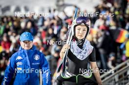 16.02.2019, Oberstdorf, Germany (GER): Sara Takanashi (JPN) - FIS world cup ski jumping ladies, individual HS137, Oberstdorf (GER). www.nordicfocus.com. © Modica/NordicFocus. Every downloaded picture is fee-liable.