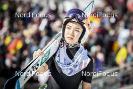 16.02.2019, Oberstdorf, Germany (GER): Sara Takanashi (JPN) - FIS world cup ski jumping ladies, individual HS137, Oberstdorf (GER). www.nordicfocus.com. © Modica/NordicFocus. Every downloaded picture is fee-liable.
