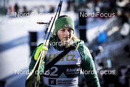 10.03.2019, Oslo, Norway (NOR): Anna Rupprecht (GER) - FIS world cup ski jumping ladies, individual HS134, Oslo (NOR). www.nordicfocus.com. © Modica/NordicFocus. Every downloaded picture is fee-liable.