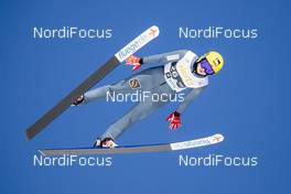 10.03.2019, Oslo, Norway (NOR): Sofia Tikhonova (RUS) - FIS world cup ski jumping ladies, individual HS134, Oslo (NOR). www.nordicfocus.com. © Modica/NordicFocus. Every downloaded picture is fee-liable.