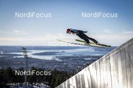 10.03.2019, Oslo, Norway (NOR): Anna Odine Stroem (NOR) - FIS world cup ski jumping ladies, individual HS134, Oslo (NOR). www.nordicfocus.com. © Modica/NordicFocus. Every downloaded picture is fee-liable.