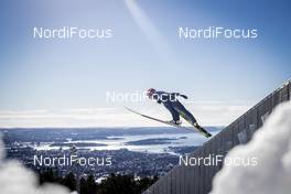 10.03.2019, Oslo, Norway (NOR): Katharina Althaus (GER) - FIS world cup ski jumping ladies, individual HS134, Oslo (NOR). www.nordicfocus.com. © Modica/NordicFocus. Every downloaded picture is fee-liable.
