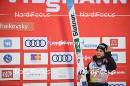 23.03.2019, Chaikovsky, Russia (RUS): Sara Takanashi (JPN) - FIS world cup ski jumping ladies, individual HS102, Chaikovsky (RUS). www.nordicfocus.com. © Tumashov/NordicFocus. Every downloaded picture is fee-liable.