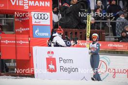 23.03.2019, Chaikovsky, Russia (RUS): Jacqueline Seifriedsberger (AUT) - FIS world cup ski jumping ladies, individual HS102, Chaikovsky (RUS). www.nordicfocus.com. © Tumashov/NordicFocus. Every downloaded picture is fee-liable.
