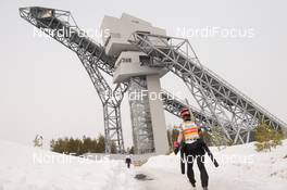 24.03.2019, Chaikovsky, Russia (RUS): Maren Lundby (NOR) - FIS world cup ski jumping ladies, individual HS140, Chaikovsky (RUS). www.nordicfocus.com. © Tumashov/NordicFocus. Every downloaded picture is fee-liable.