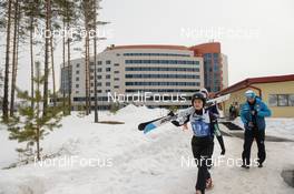 24.03.2019, Chaikovsky, Russia (RUS): Nozomi Maruyama (JPN) - FIS world cup ski jumping ladies, individual HS140, Chaikovsky (RUS). www.nordicfocus.com. © Tumashov/NordicFocus. Every downloaded picture is fee-liable.