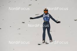 24.03.2019, Chaikovsky, Russia (RUS): Daniela Haralambie (ROU) - FIS world cup ski jumping ladies, individual HS140, Chaikovsky (RUS). www.nordicfocus.com. © Tumashov/NordicFocus. Every downloaded picture is fee-liable.