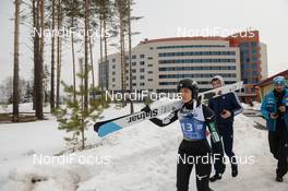 24.03.2019, Chaikovsky, Russia (RUS): Nozomi Maruyama (JPN) - FIS world cup ski jumping ladies, individual HS140, Chaikovsky (RUS). www.nordicfocus.com. © Tumashov/NordicFocus. Every downloaded picture is fee-liable.