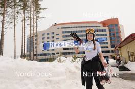 24.03.2019, Chaikovsky, Russia (RUS): Juliane Seyfarth (GER) - FIS world cup ski jumping ladies, individual HS140, Chaikovsky (RUS). www.nordicfocus.com. © Tumashov/NordicFocus. Every downloaded picture is fee-liable.